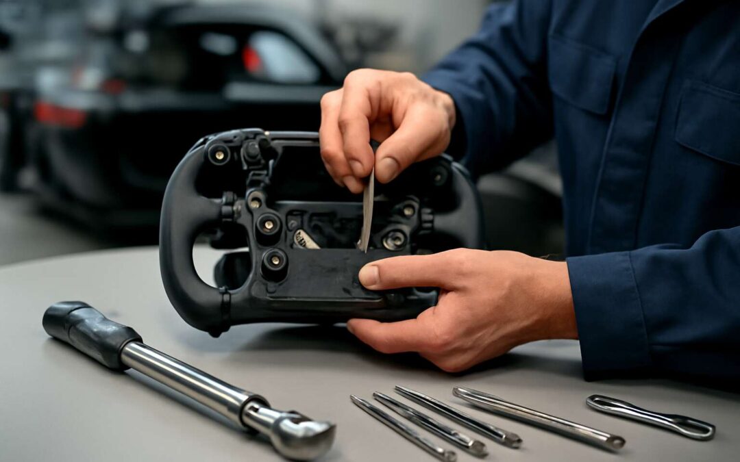 Crucial racing wheel repair: quick fixes to boost your lap times